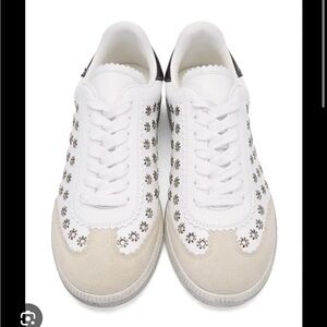 Isabel Marant bryce eyelet studded sneakers